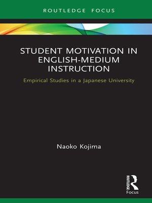 cover image of Student Motivation in English-Medium Instruction